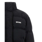 Moschino Black Polyamide Bomber
