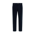Brunello Cucinelli Blue Cotton Casual Pants