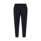 Brunello Cucinelli Blue Cotton Joggers (Workout Pants)