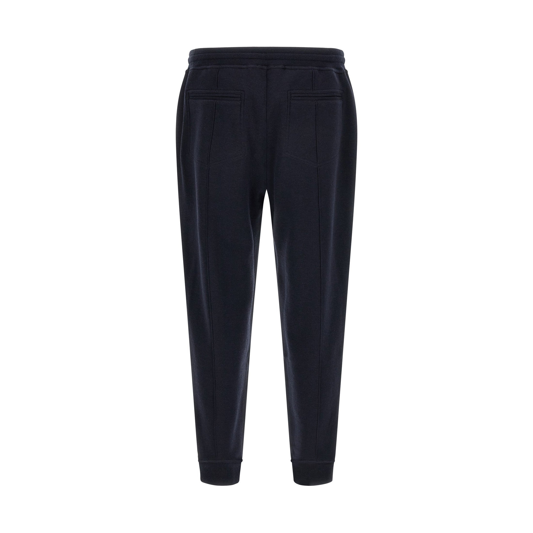 Brunello Cucinelli Blue Cotton Joggers (Workout Pants)