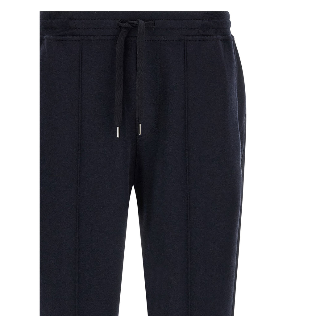 Brunello Cucinelli Blue Cotton Joggers (Workout Pants)