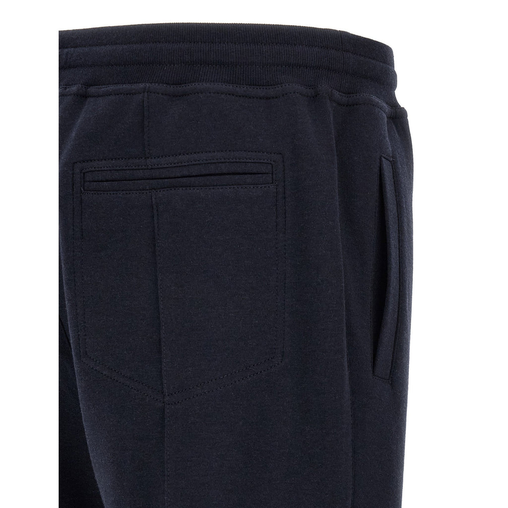 Brunello Cucinelli Blue Cotton Joggers (Workout Pants)