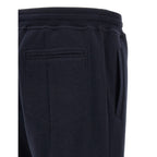 Brunello Cucinelli Blue Cotton Joggers (Workout Pants)
