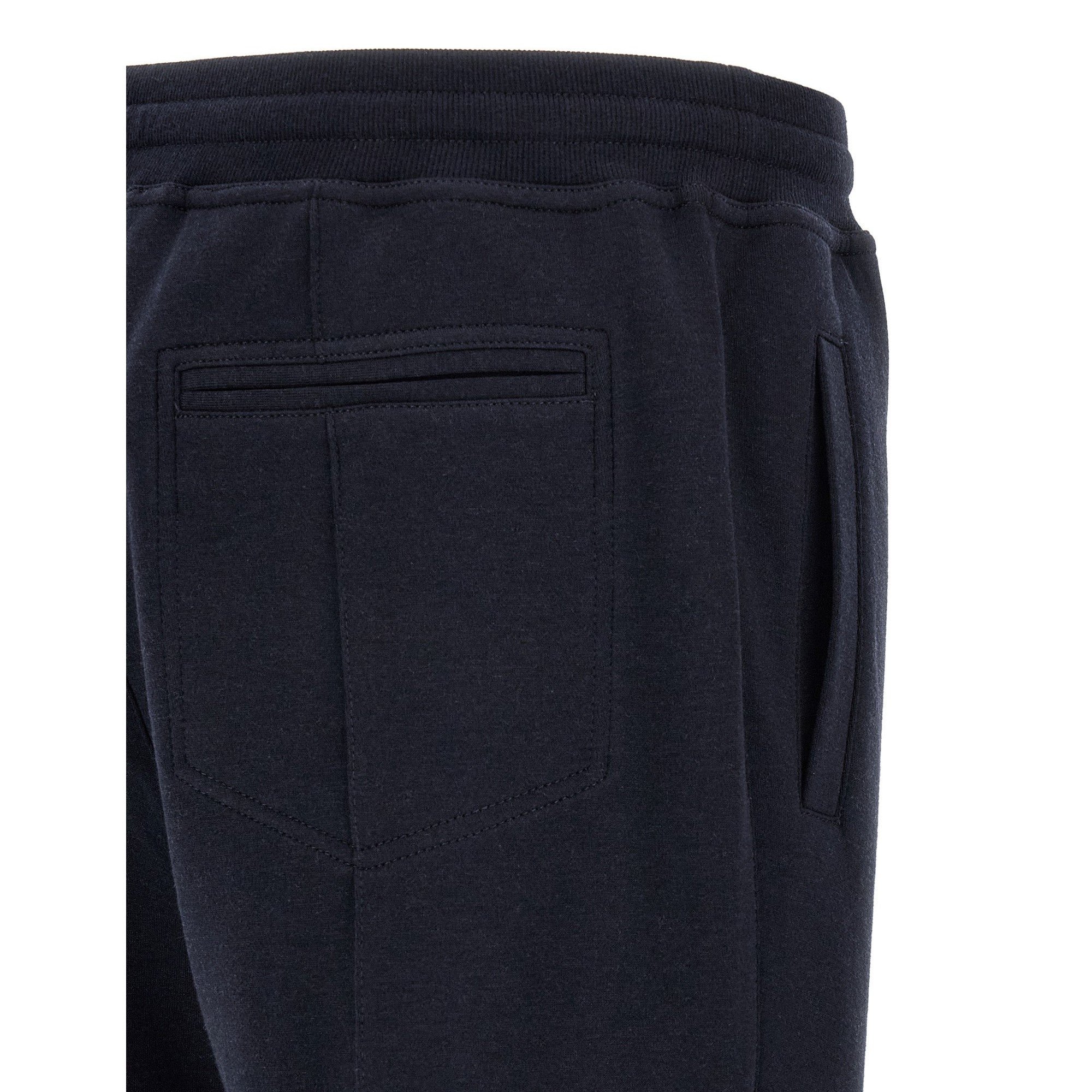 Brunello Cucinelli Blue Cotton Joggers (Workout Pants)