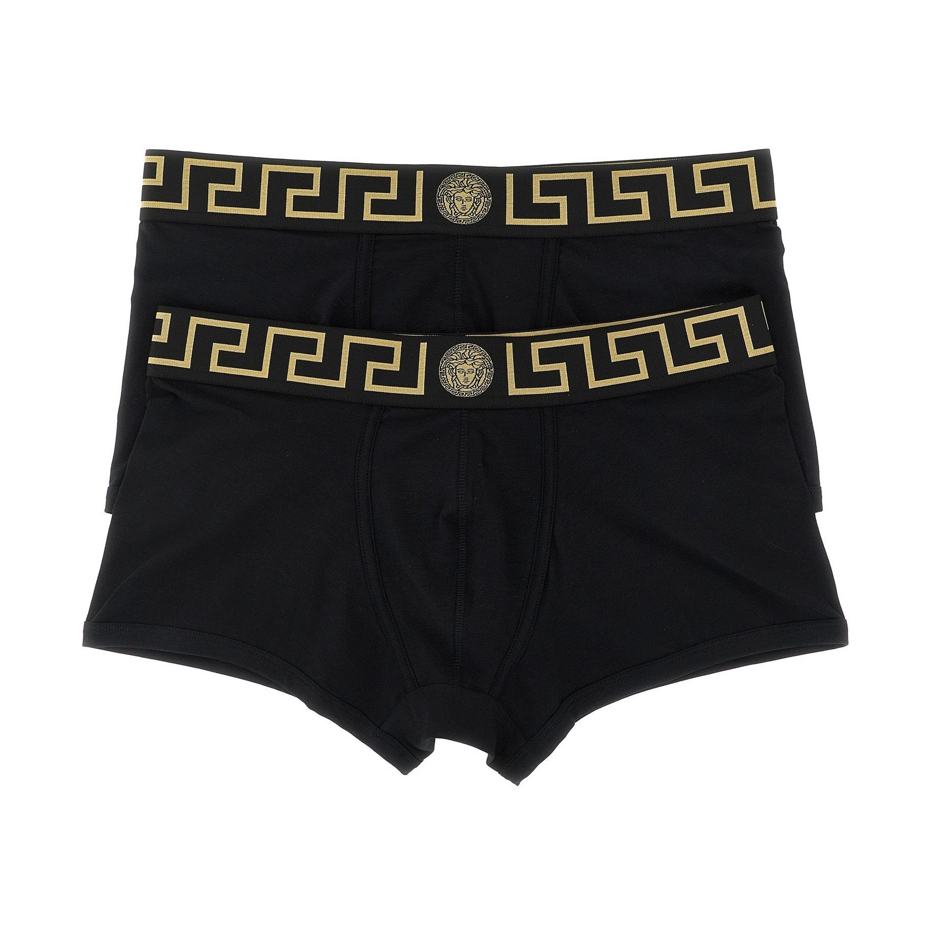 Versace Black Cotton Boxers