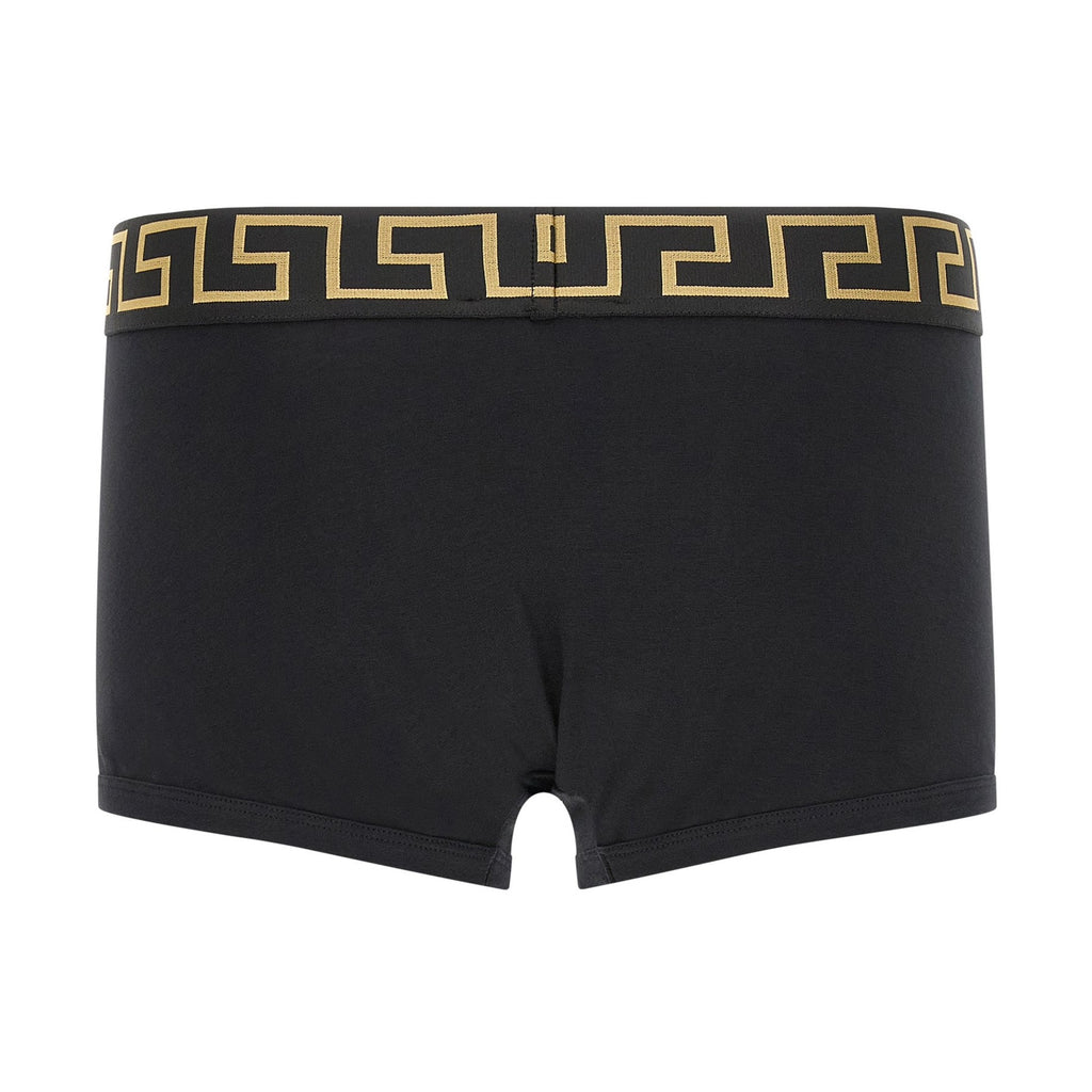 Versace Black Cotton Boxers