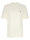 Brunello Cucinelli White Cotton T-Shirt