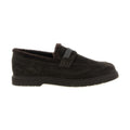 Brunello Cucinelli Brown Calfskin Slip-On Loafers