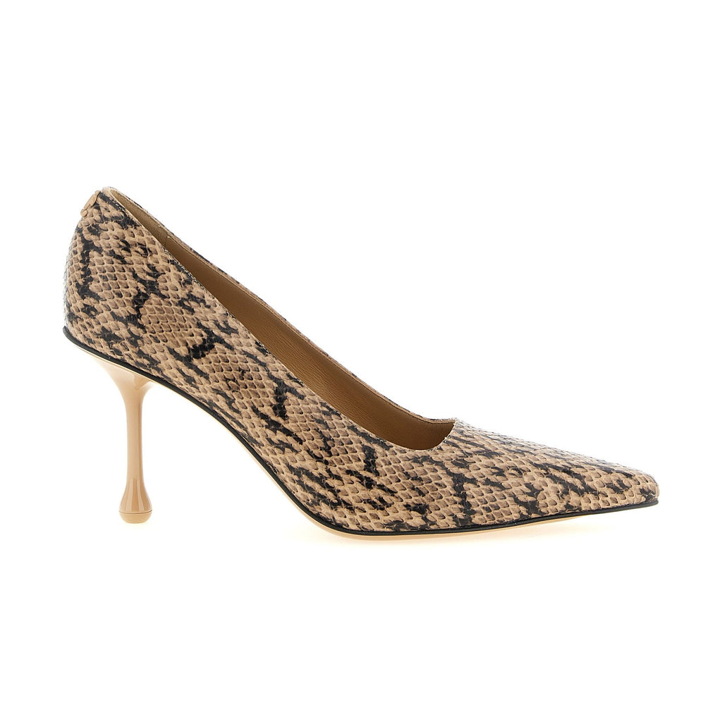 Jimmy Choo Brown Leather High Heel Pumps