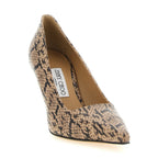 Jimmy Choo Brown Leather High Heel Pumps