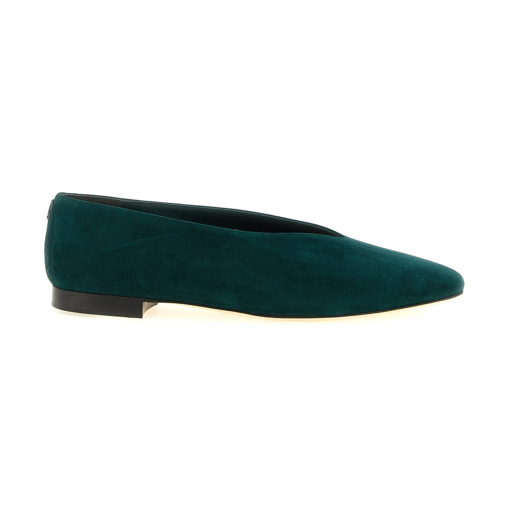Jimmy Choo Bicolor Leather Ballet Flats