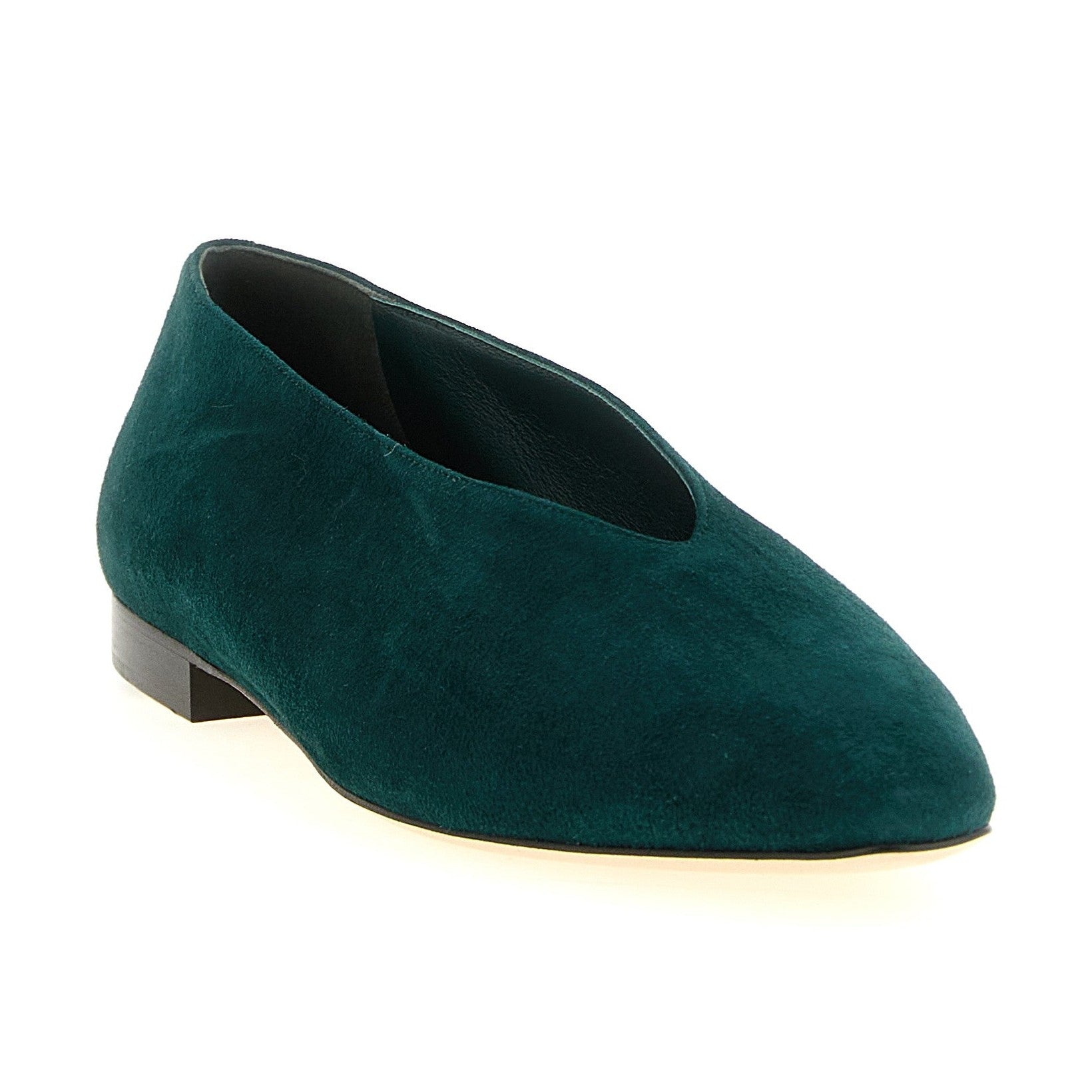 Jimmy Choo Bicolor Leather Ballet Flats