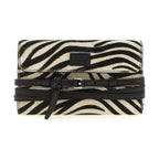 Moschino Bicolor Leather Cardholder
