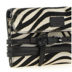 Moschino Bicolor Leather Cardholder
