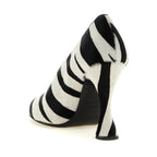 Moschino Bicolor Calfskin High Heel Pumps