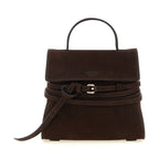 Moschino Brown Calfskin Handbag