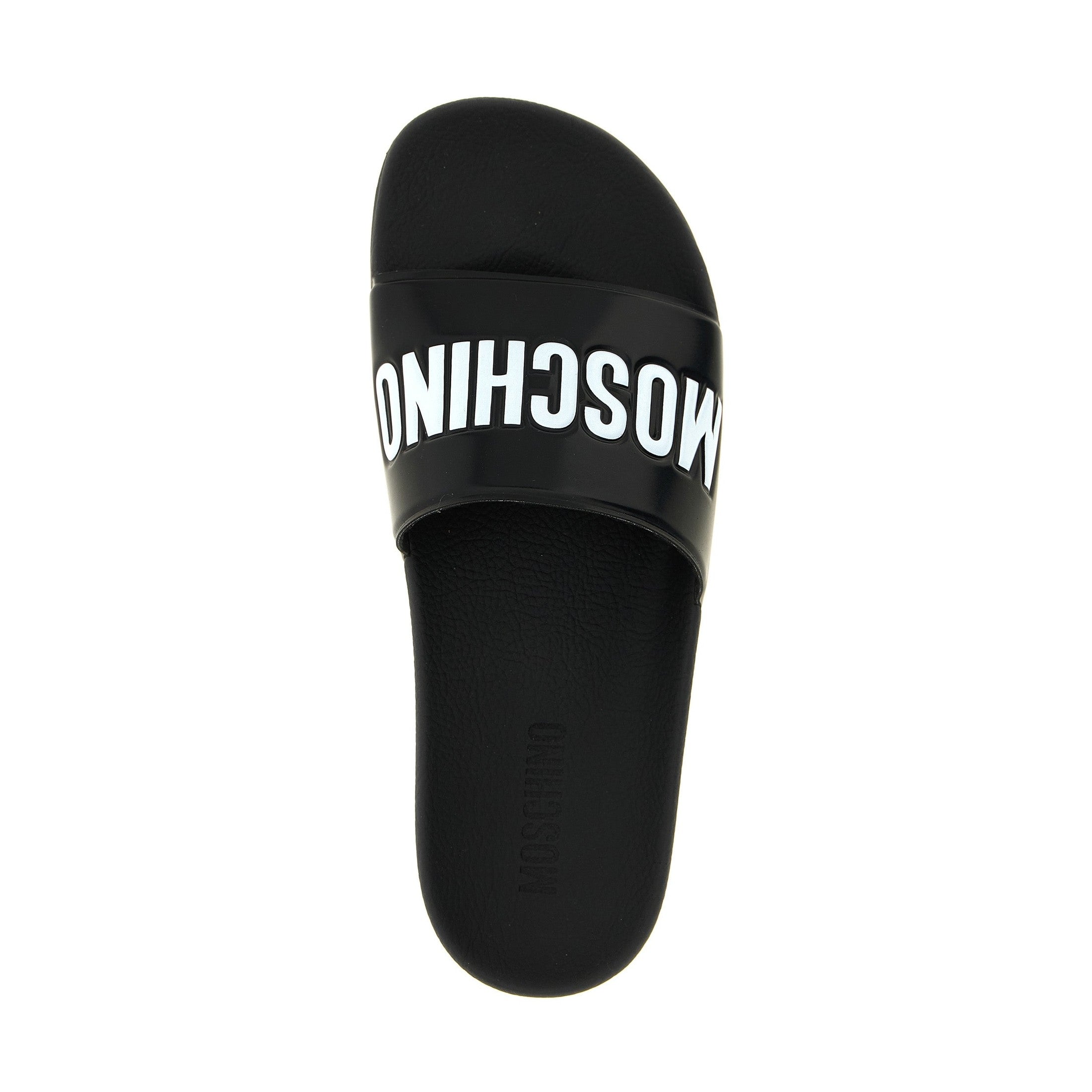 Moschino Bicolor Pvc Slides