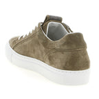 Brunello Cucinelli Gray Calfskin Low Top Sneakers
