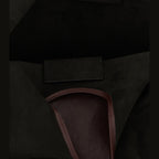 Maison Margiela Bordeaux Lamb Leather Shoulder Bag