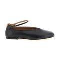 Jil Sander Black Calfskin Ballet Flats