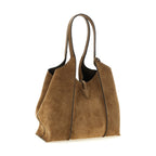 Tod's Brown Calfskin Tote Bag