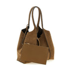 Tod's Brown Calfskin Tote Bag