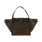 Tod's Brown Calfskin Tote Bag
