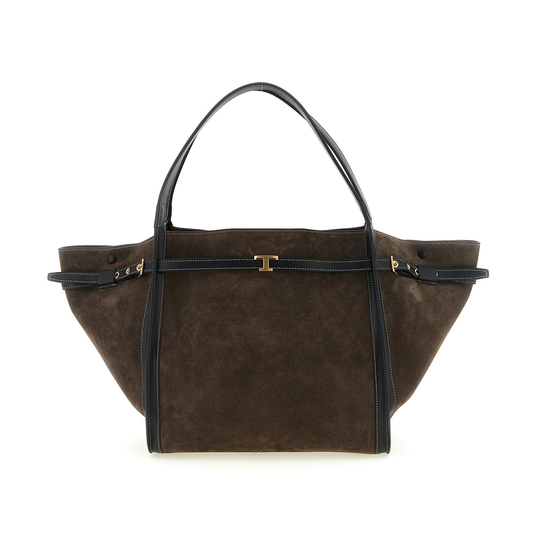 Tod's Brown Calfskin Tote Bag