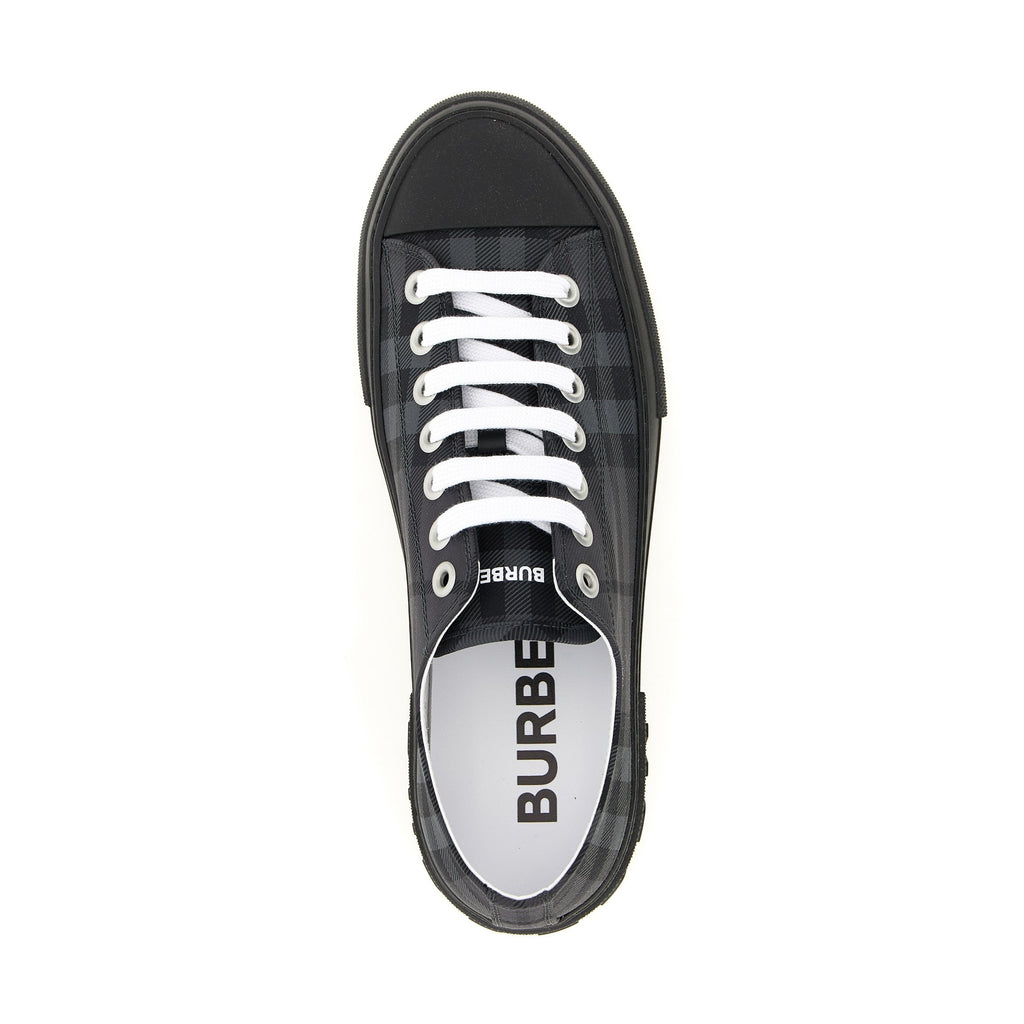Burberry Gray Polyamide Low Top Sneakers