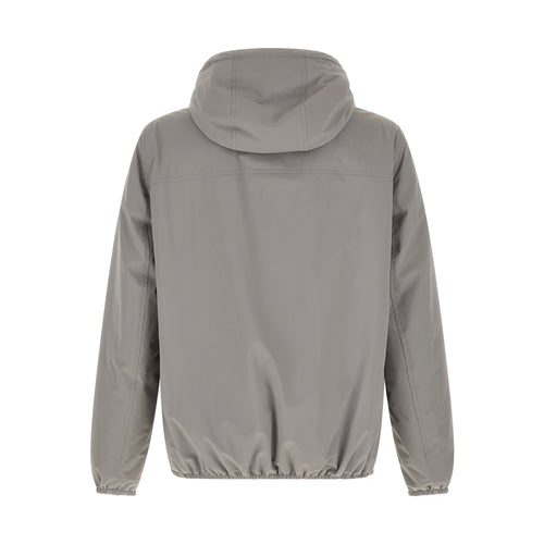 Brunello Cucinelli Gray Polyamide Shell Jacket