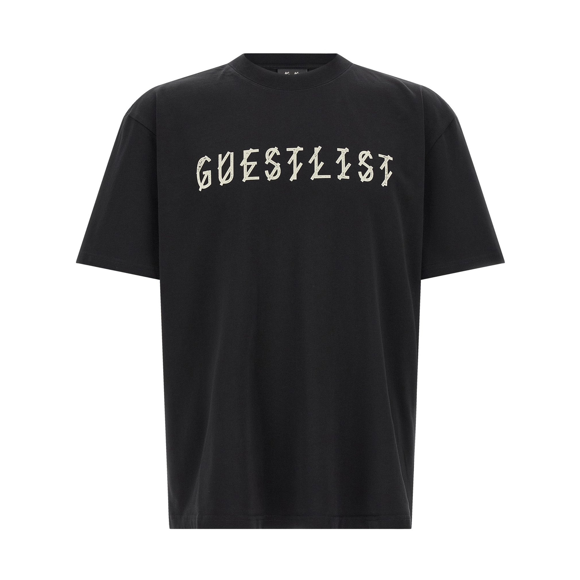 44 Label Group Black Cotton T-Shirt