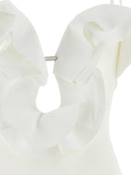 Zimmermann White Polyamide One-Piece Swimsuit