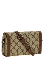 Gucci Brown Polyethylene Crossbody Bag
