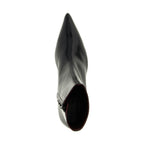 Khaite Black Calfskin Ankle Boots