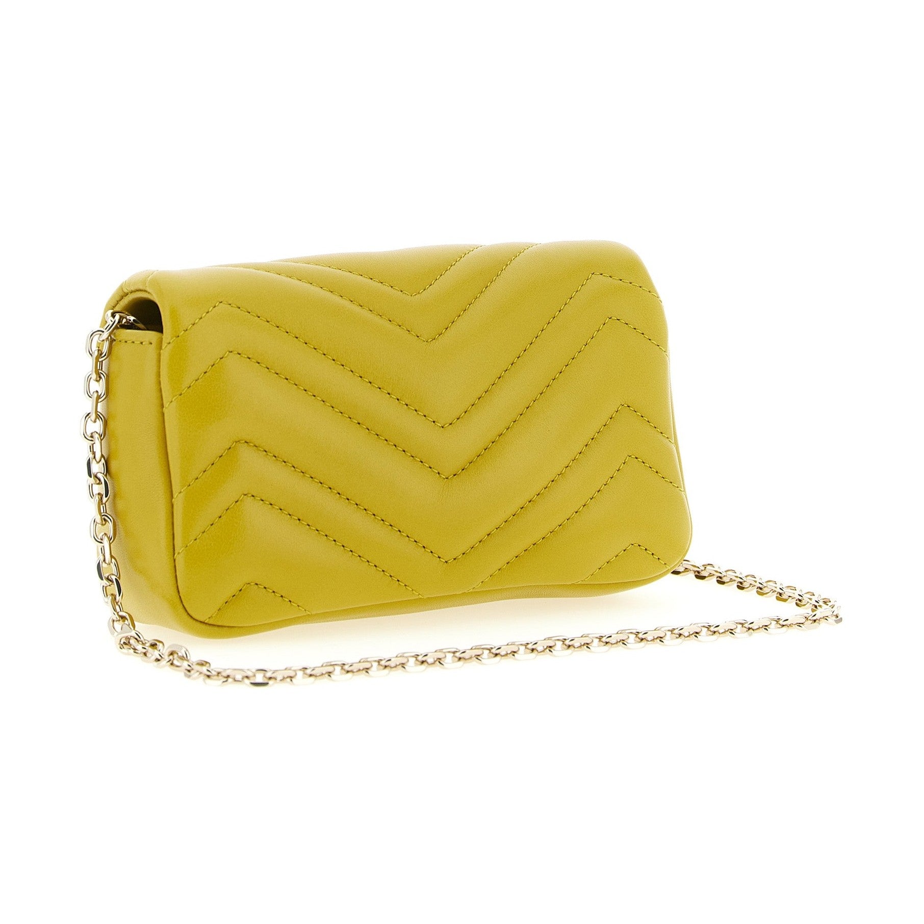 Gucci Bicolor Lamb Leather Shoulder Bag