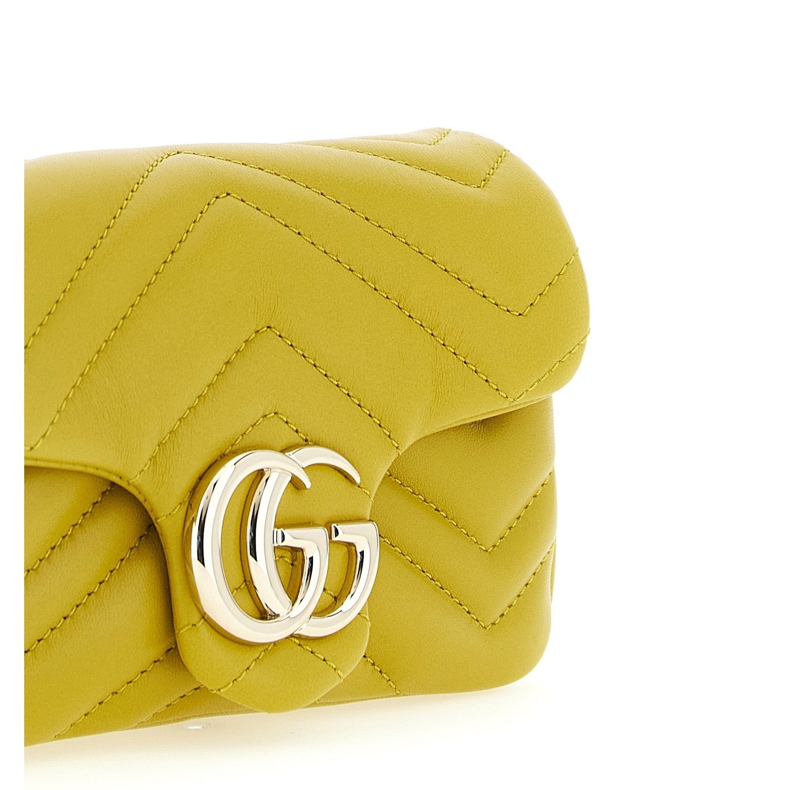 Gucci Bicolor Lamb Leather Shoulder Bag