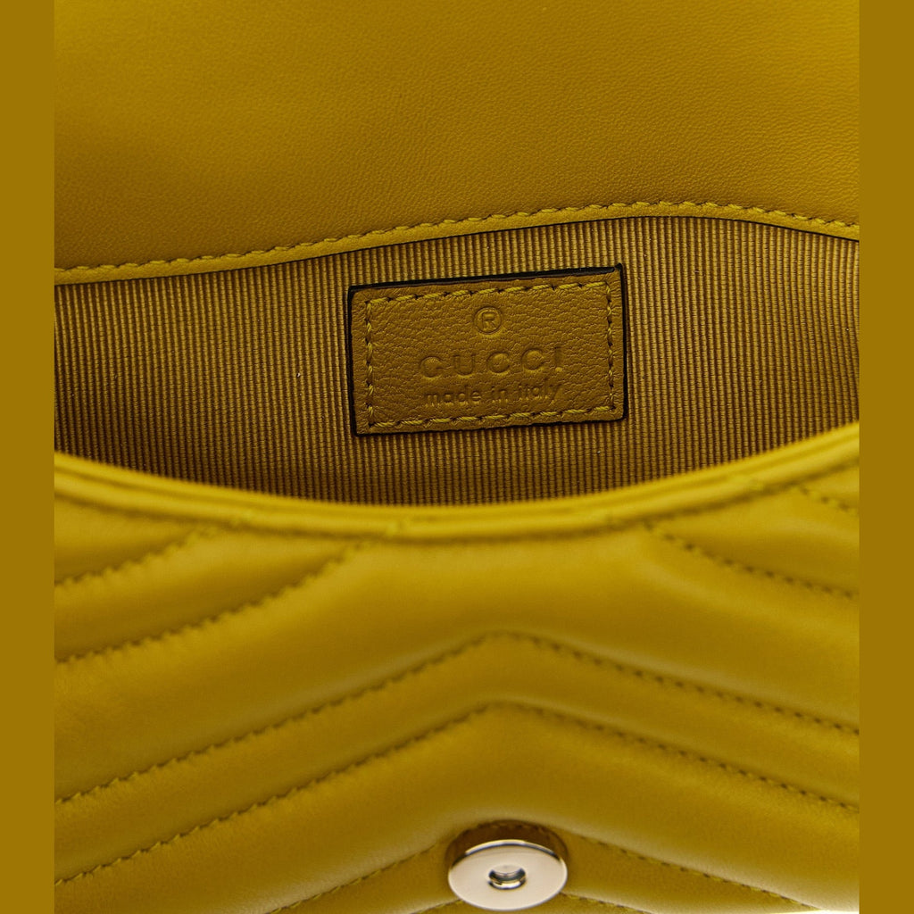 Gucci Bicolor Lamb Leather Shoulder Bag