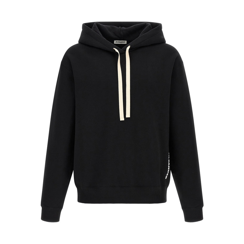 Jil Sander Black Cotton Sweatshirt