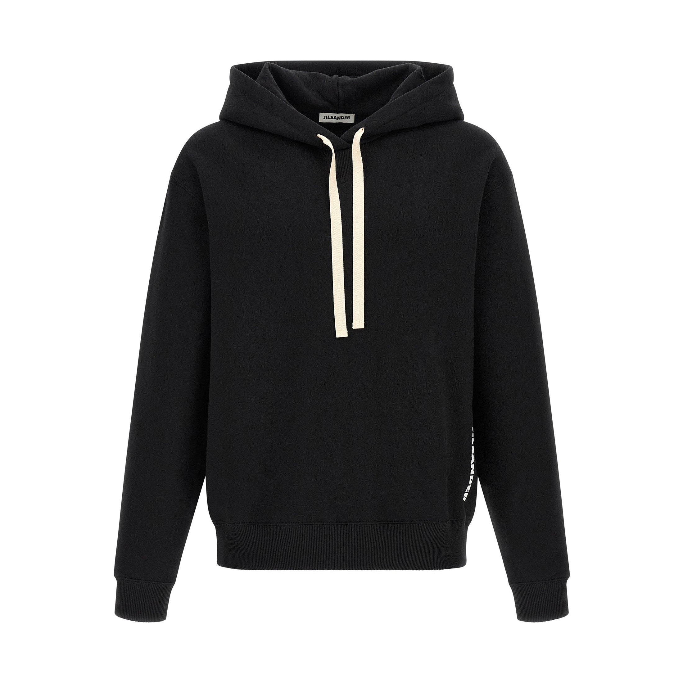 Jil Sander Black Cotton Sweatshirt