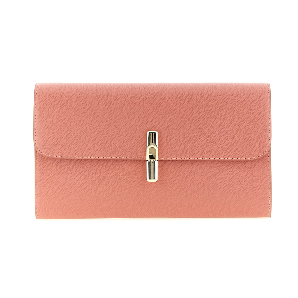 Furla Multicolor Calfskin Clutch Bag