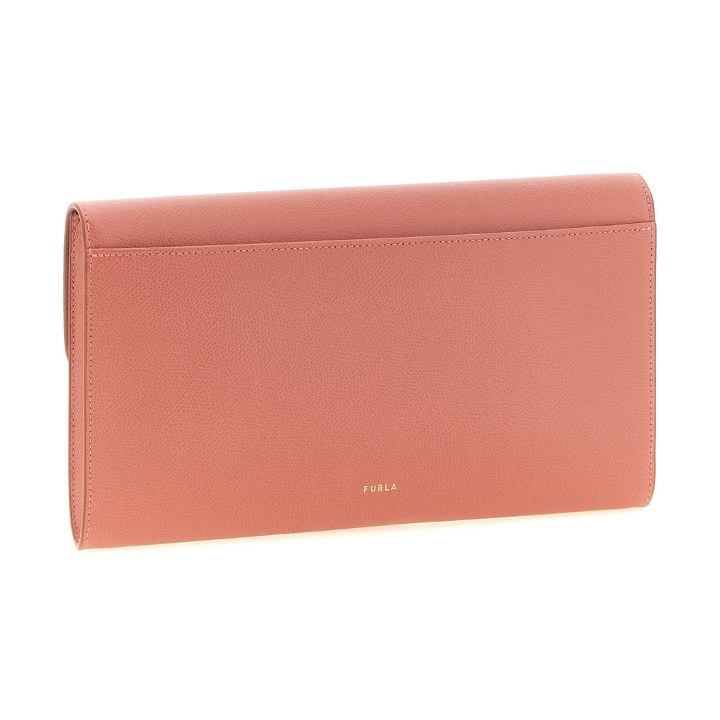 Furla Multicolor Calfskin Clutch Bag