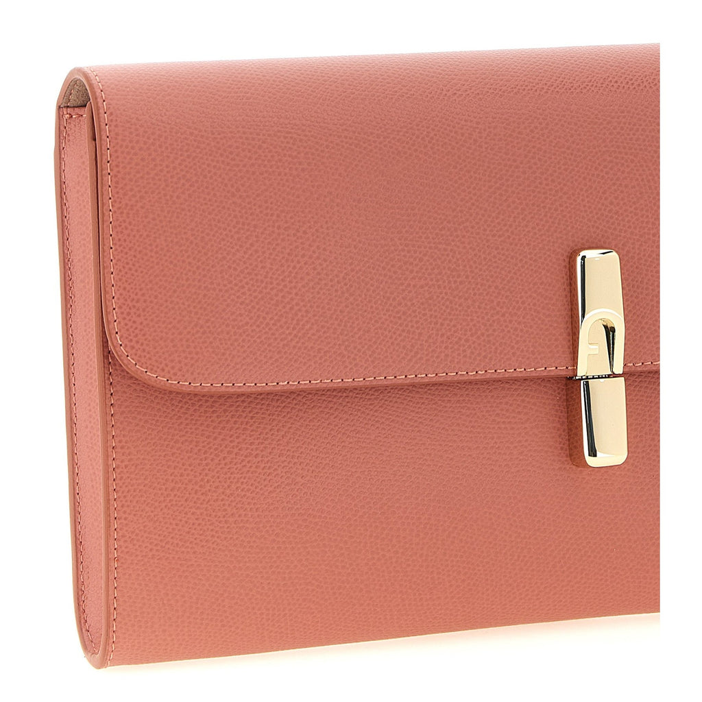 Furla Multicolor Calfskin Clutch Bag