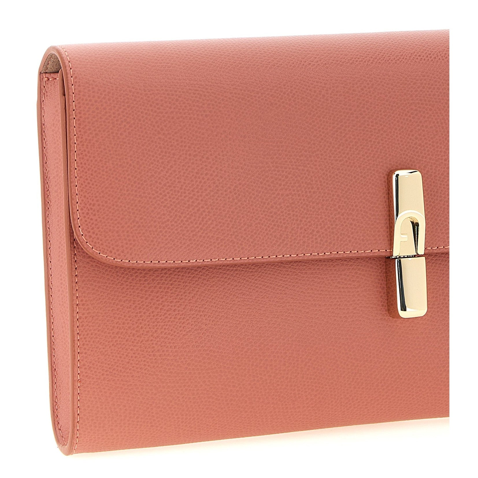 Furla Multicolor Calfskin Clutch Bag
