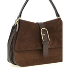 Furla Brown Calfskin Handbag