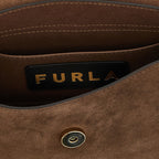 Furla Brown Calfskin Handbag