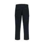 Brunello Cucinelli Blue Cotton Cargo Pants