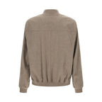 Brunello Cucinelli Gray Cashmere Bomber
