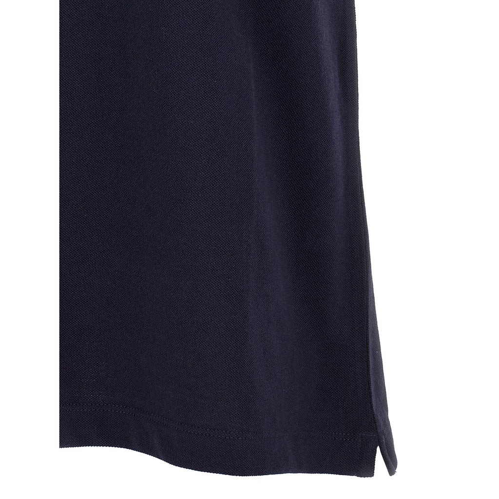 Brunello Cucinelli Blue Cotton Polo Shirt