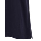 Brunello Cucinelli Blue Cotton Polo Shirt