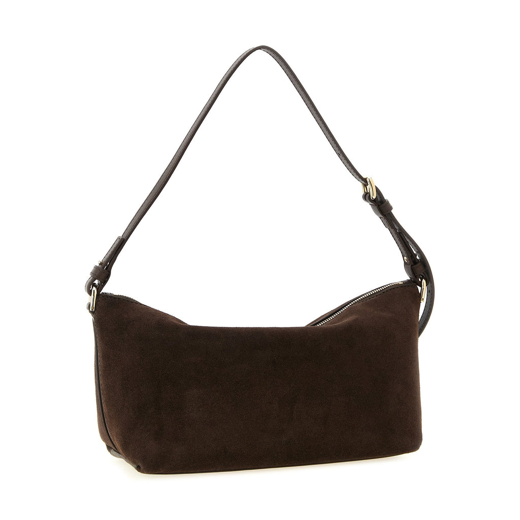Furla Brown Calfskin Shoulder Bag